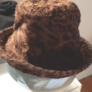 Animal print hat